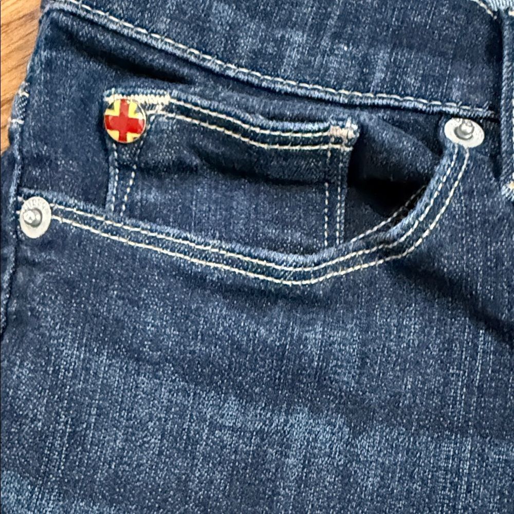 Hudson Jeans Women's Skinny Jeans - Dark Blue - Picture 3 of 9